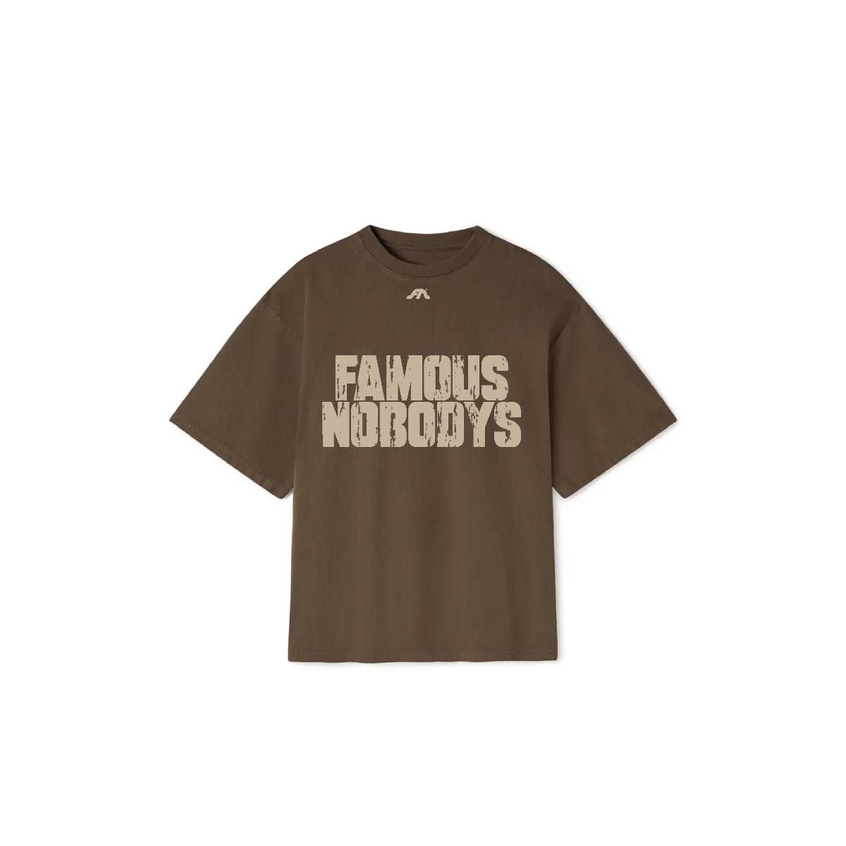 Famous Nobodys Distress Tshirt (brown)