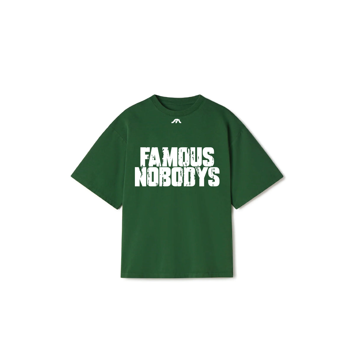 Famous Nobodys Distress Tshirt (dark green)