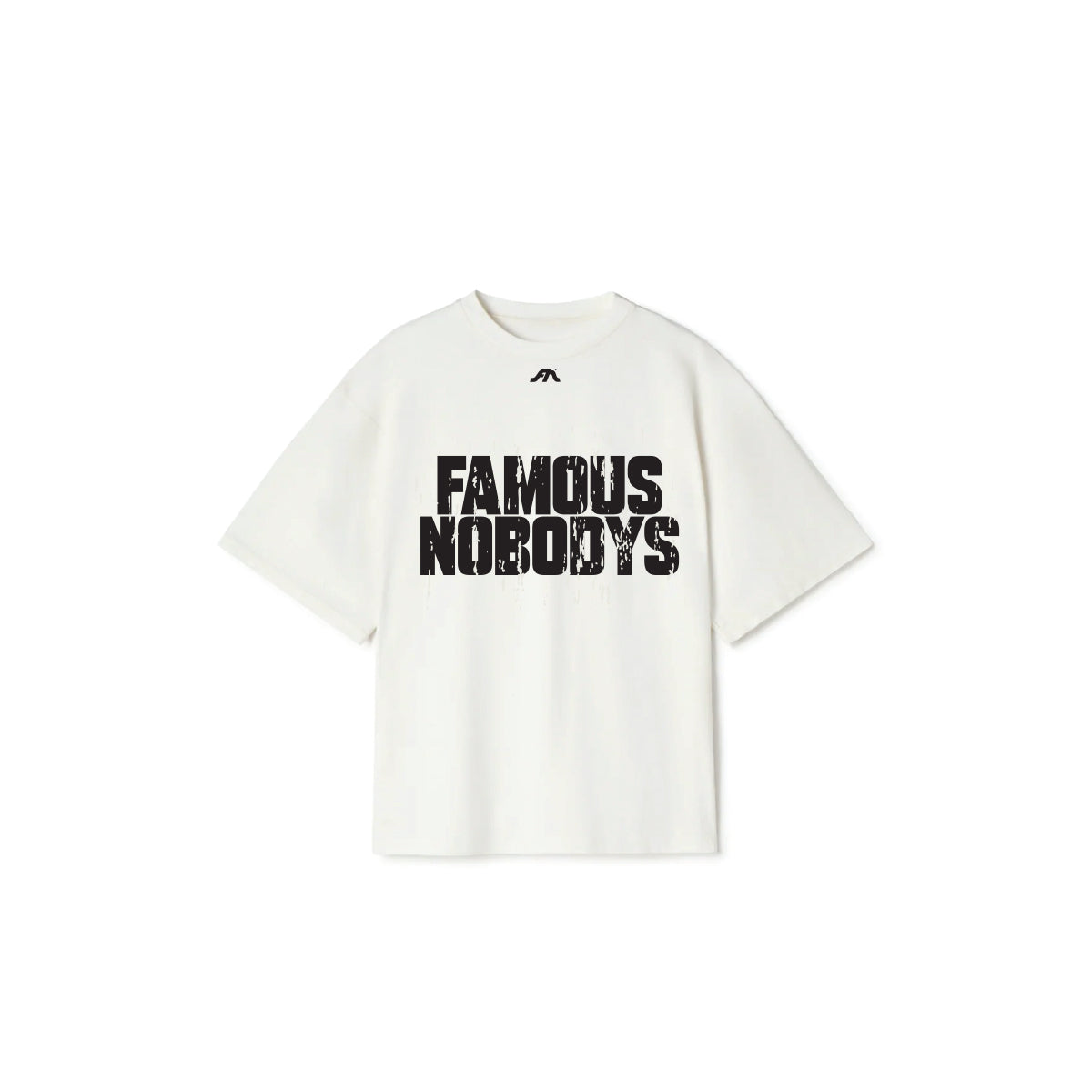 Famous Nobodys Distress Tshirt (white)