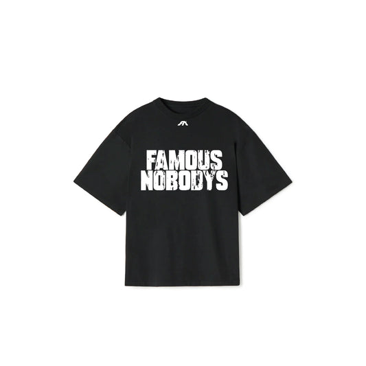 Famous Nobodys Distress Tshirt (black)